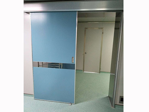 hermetic sliding door for operating theatre ,single sliding electric .