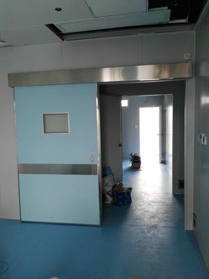 sliding hermetic door for operating theatre