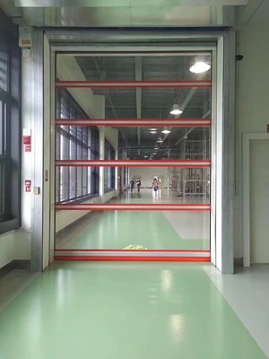 PVC fast rolling door